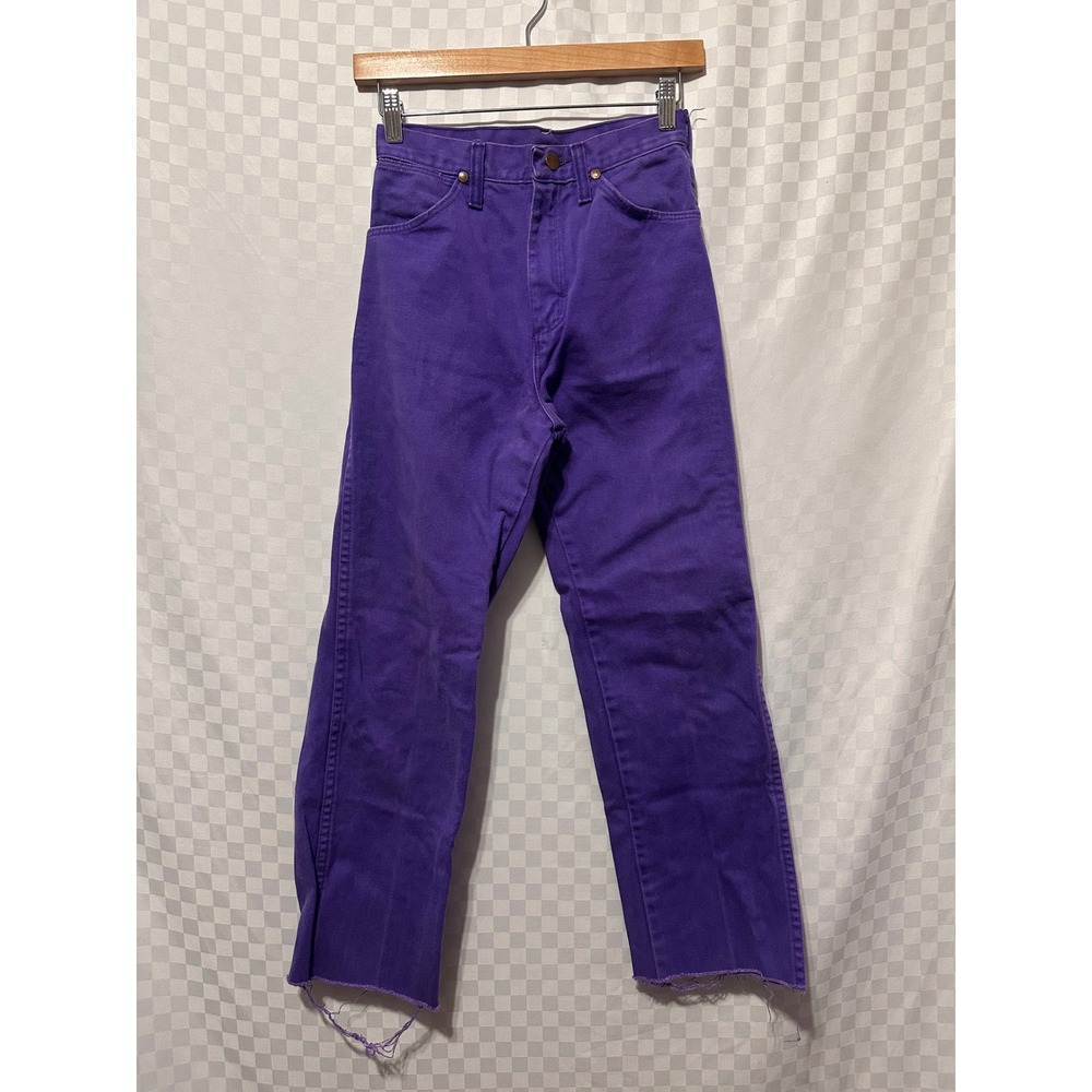 WRANGLER Vintage Purple Distressed Jeans | 3 x 32"